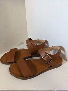 Cat & Jack Brown Leather-Look Women's Sandals